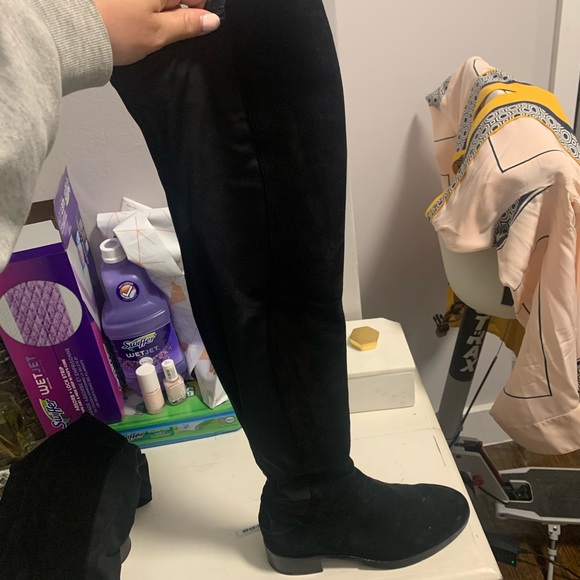 Caitlin OTK stretch boots - TORY BURCH - Picture 4 of 7